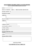 NON-INTEREST TRUST DEP